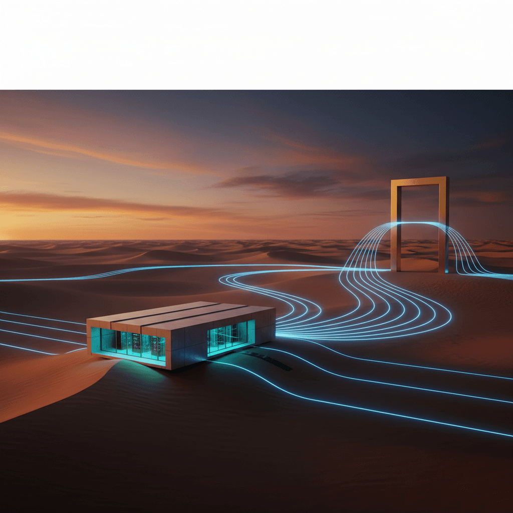 صورة الغلاف لقصة بعد ١٣ مايو ٢٠٢٥: لماذا يستأجر الخليج حوسبة الذكاء الاصطناعي بدل شرائها؟